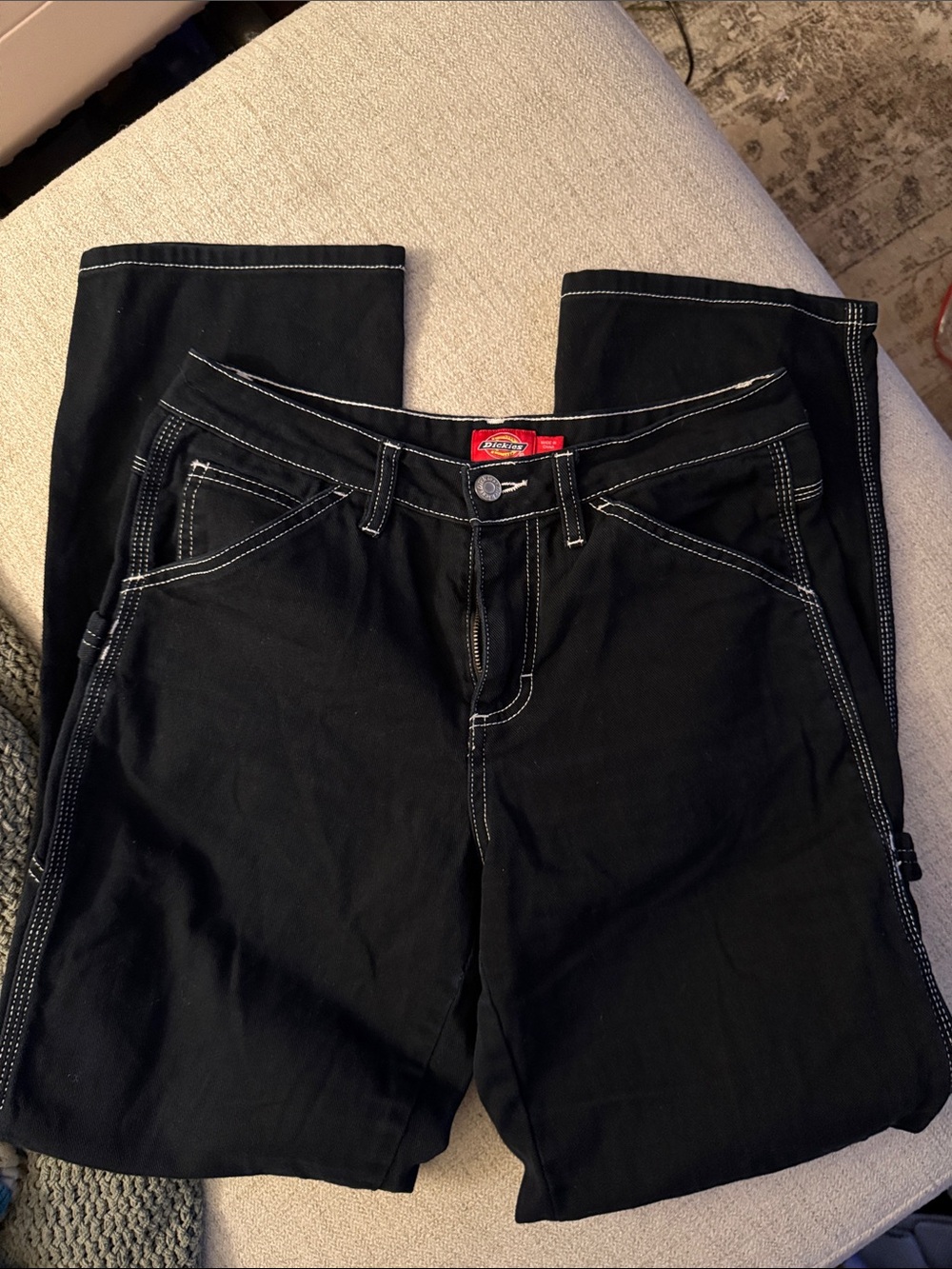 Dickies Straight Leg Utility Jean - Contrast Stitching - Picture 3 of 6